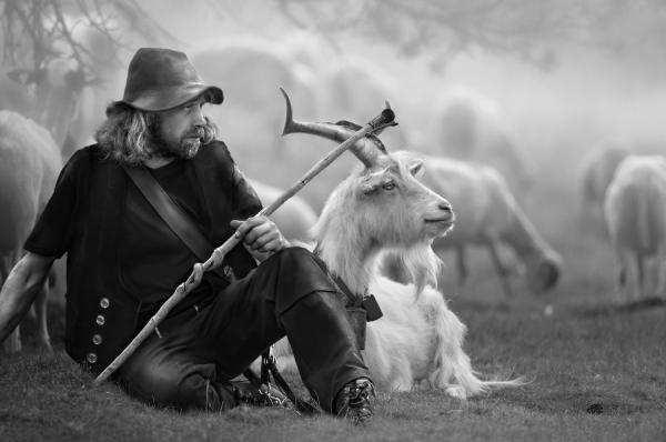 Photograph Jeannette Oerlemans The Shepherd on One Eyeland