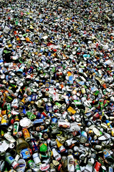 Photograph Mark Taylor Tin Cans on One Eyeland