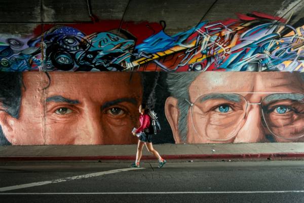 Photograph Kevin Steele Walking In La 3 on One Eyeland