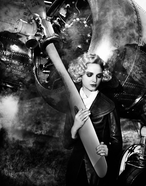 Photograph Giuliano Bekor Amelia Earhart on One Eyeland