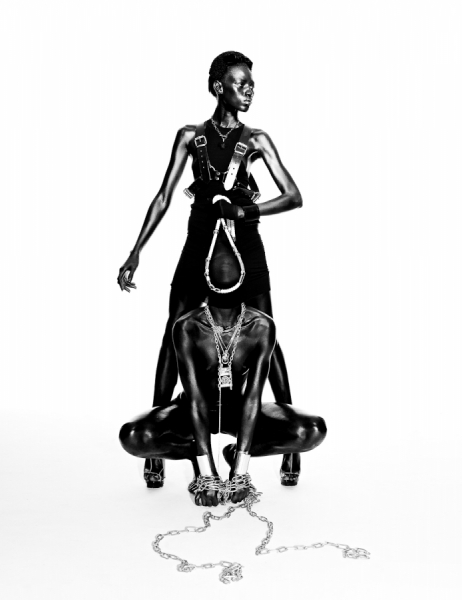 Photograph Sacha Rovinski Fashion Slavery on One Eyeland