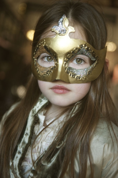 Photograph Dani Brubaker Masquerade Girl on One Eyeland