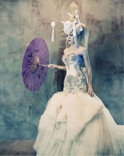 Photograph Tina Patni Amato Haute Couture on One Eyeland