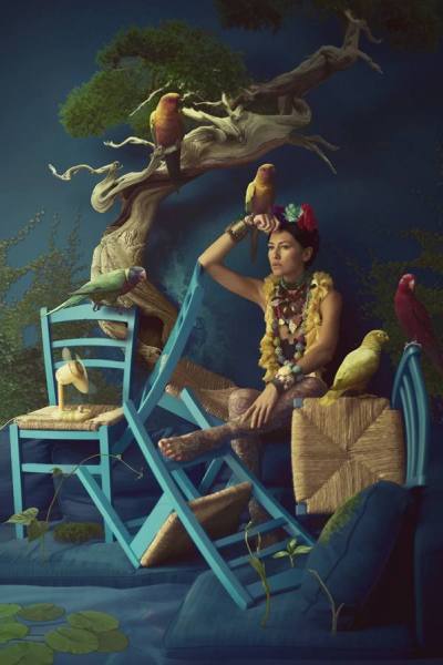 Photograph Elena Vizerskaya Blue Lagune on One Eyeland