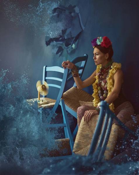 Photograph Elena Vizerskaya Blue Lagune on One Eyeland