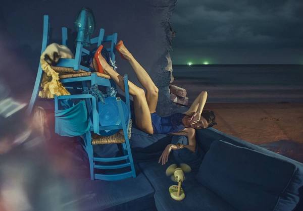Photograph Elena Vizerskaya Blue Lagune on One Eyeland
