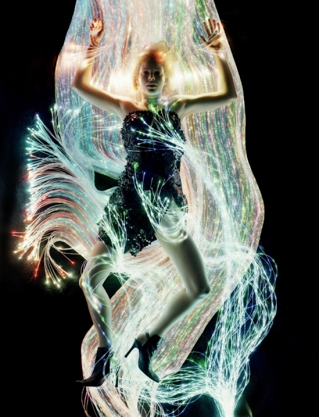 Photograph Brock Elbank Fibre Optic on One Eyeland