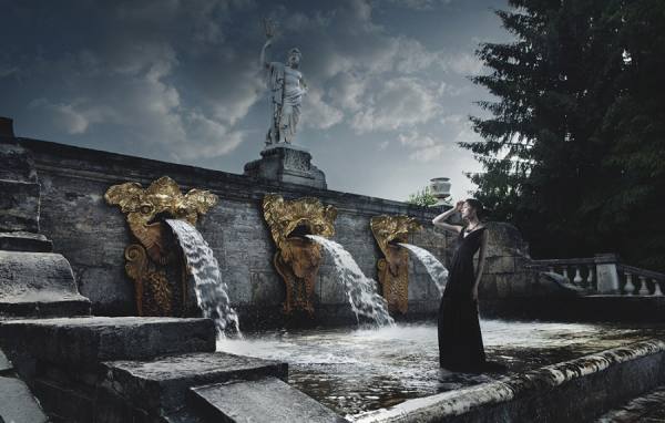 Photograph Sergei Tatarskikh Fountain on One Eyeland
