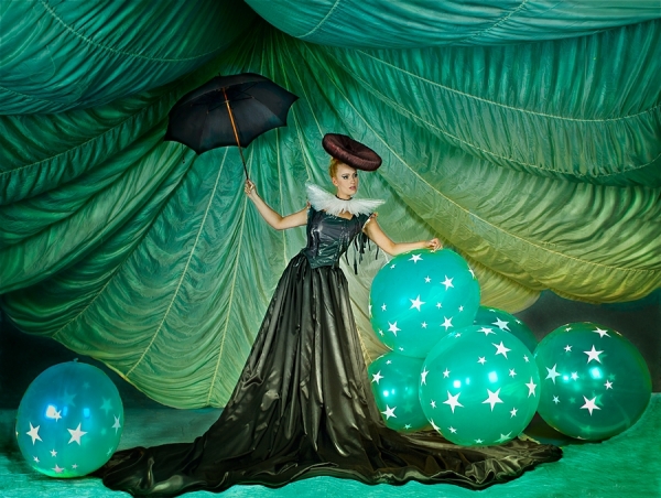 Photograph Peter Kemp Garbage Dress on One Eyeland