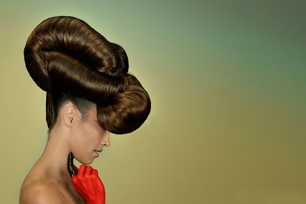 Photograph Peter Kemp Hair on One Eyeland