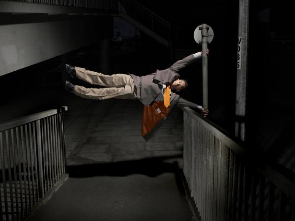 Photograph David Ellis Late For Work on One Eyeland
