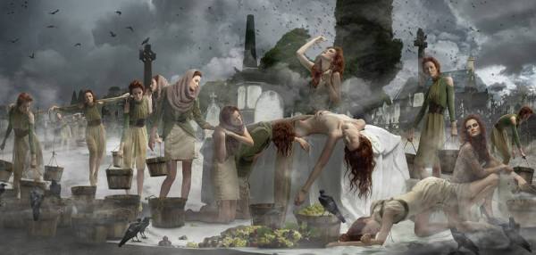 Photograph Robert Earp Murder Of Crows on One Eyeland