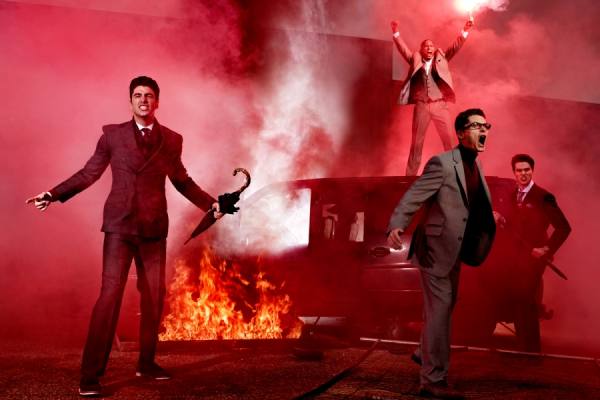 Photograph David Ellis Riots on One Eyeland
