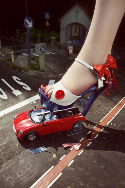 Photograph Lisa Carletta The Strange Village 3 on One Eyeland