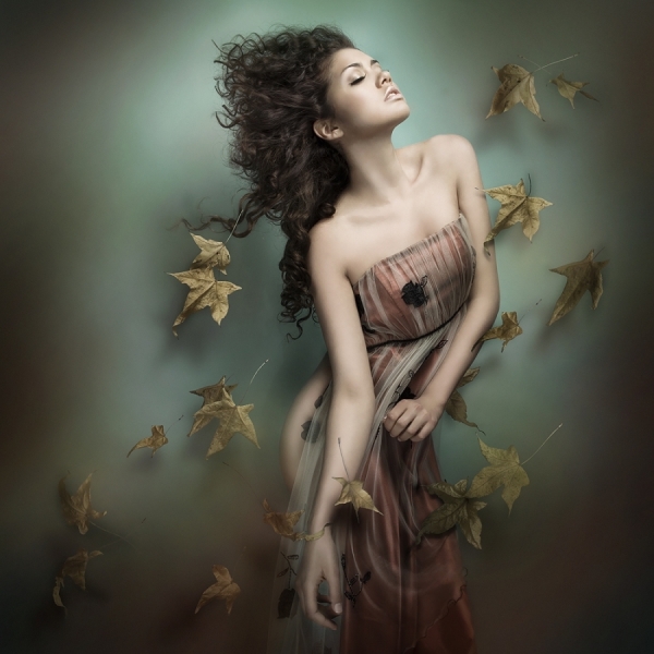 Photograph Erick Guevara Yolatl With Leaves on One Eyeland