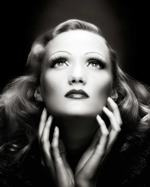 Photograph Giuliano Bekor Marlene Dietrich on One Eyeland