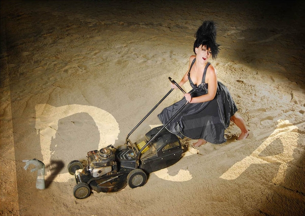 Photograph Michael Edwards Must Lust Lawn Mover on One Eyeland