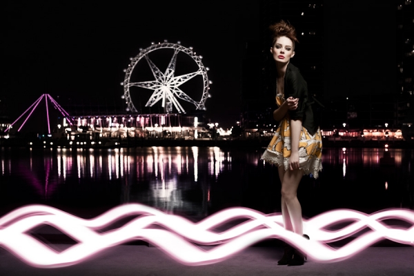 Photograph Andrew Maccoll Neon Electric on One Eyeland