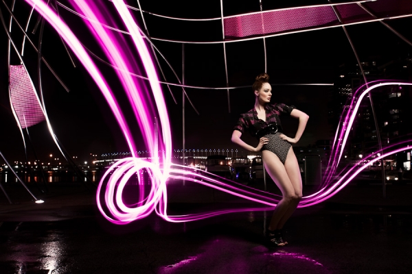 Photograph Andrew Maccoll Neon Electric on One Eyeland