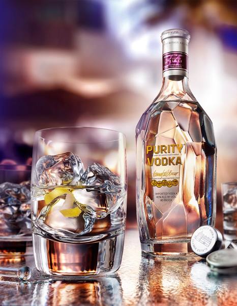 Photograph Greg Stroube Purity Vodka on One Eyeland