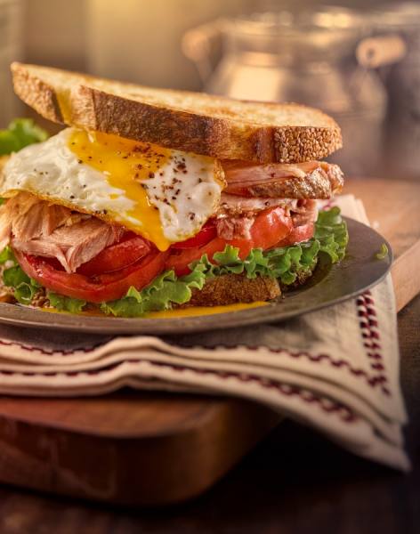 Photograph Greg Stroube Ham And Egg Toastie on One Eyeland