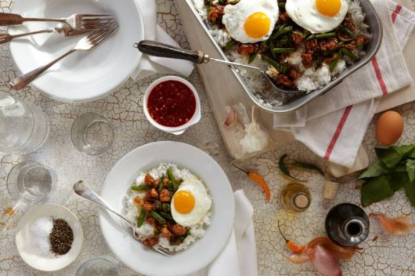 Photograph Tyllie Barbosa Asian Fried Rice And Chicken on One Eyeland