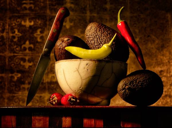 Photograph Joe Felzman Guacamole Makings on One Eyeland