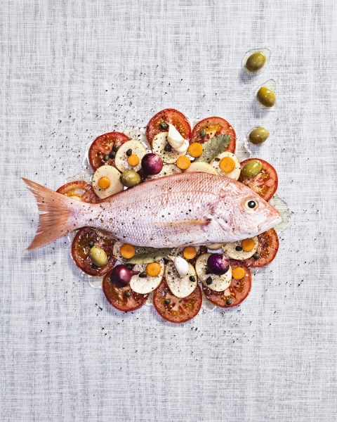 Photograph Christian Lalonde Red Snapper on One Eyeland