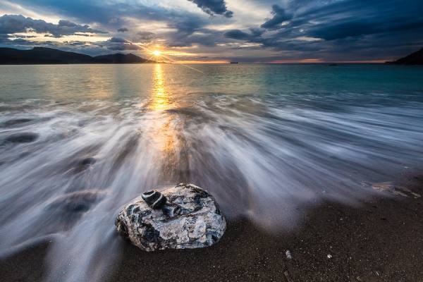 Photograph Irreberente Natalia Aguado The Waves Weep Stones on One Eyeland