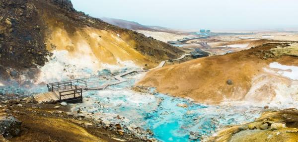 Photograph Johannes Kuehn Hot Springs Iceland on One Eyeland