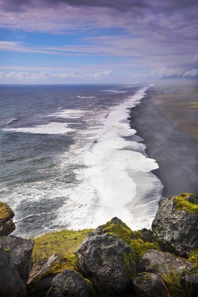 Photograph Nancy Ney Icelandic Cliffs on One Eyeland