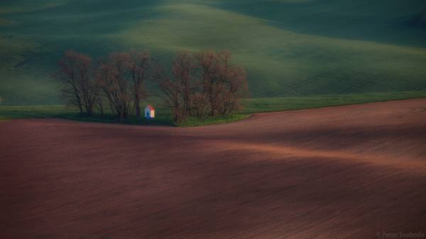 Photograph Peter Svoboda Chapel In The Fields on One Eyeland
