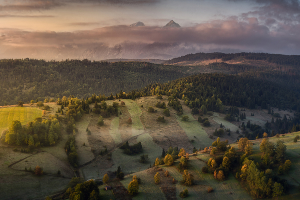 Photograph Marian Kuric Above Village on One Eyeland
