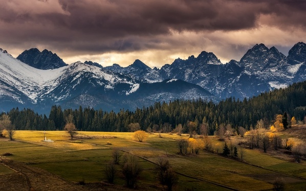 Photograph Lubos Balazovic Sunrise At The Meadow on One Eyeland