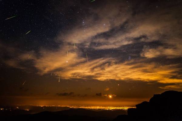 Photograph Thomas Obrien 2012 Perseid Meteors Over Denver Colorado on One Eyeland