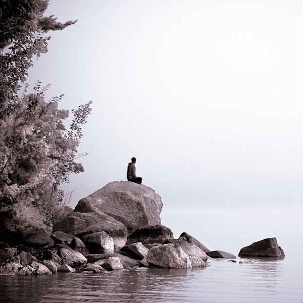 Photograph Kevin Steele Alone At The Lake on One Eyeland