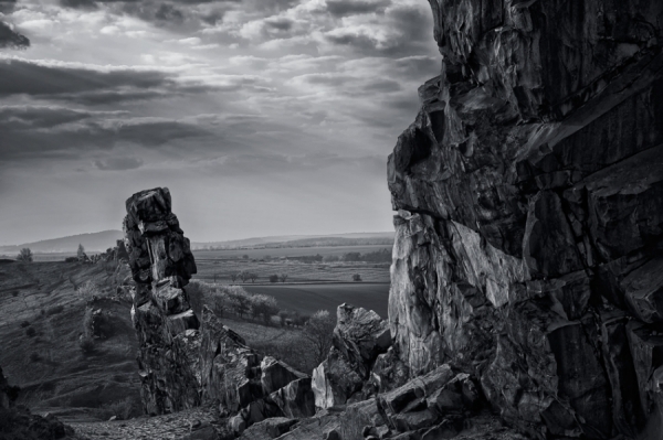 Photograph Norbert Maier At The Devils Wall on One Eyeland