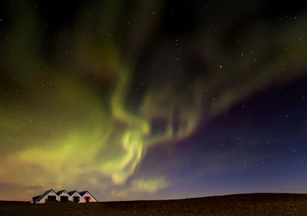 Photograph Martin Zalba Aurora on One Eyeland