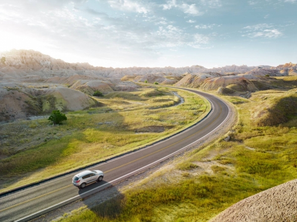 Photograph Jim Smithson Badland S Curve on One Eyeland