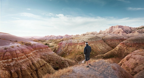 Photograph Jim Smithson Badlands Gulch on One Eyeland