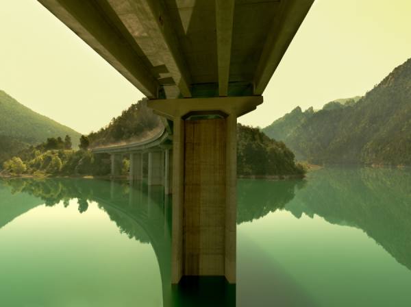 Photograph Carl Lyttle Barca Bridge on One Eyeland