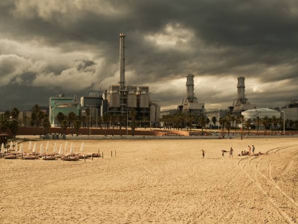 Photograph Carl Lyttle Barca Nuclear Beach on One Eyeland