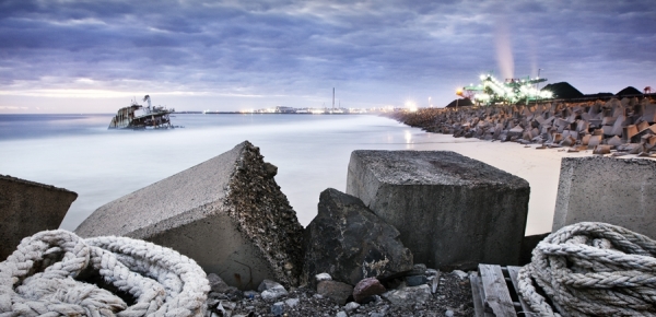 Photograph Ben Mcrae Beached Industry on One Eyeland