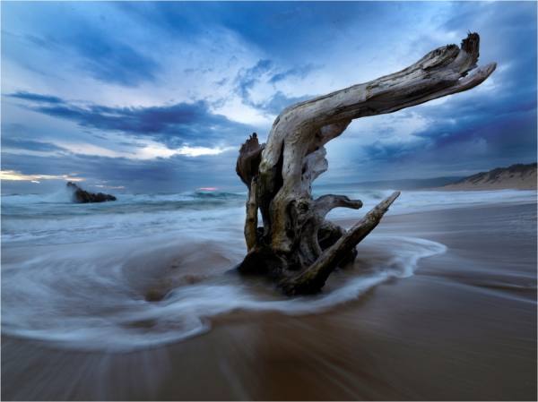 Photograph Des Kleineibst Buffelsbay Stormy Sunset on One Eyeland
