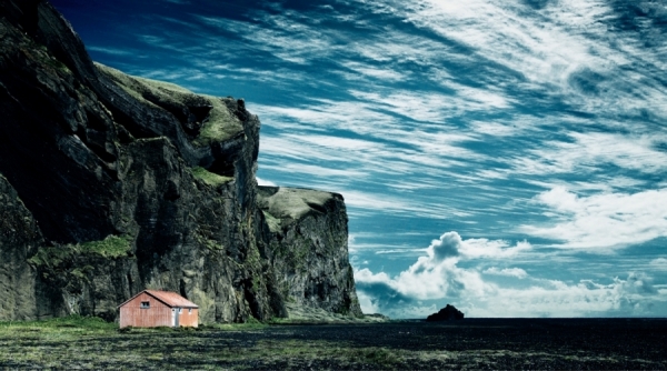 Photograph Simon Stock Cabin Iceland on One Eyeland