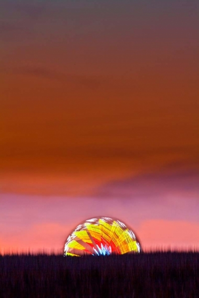 Photograph Andy Goodwin Corn Carnival on One Eyeland