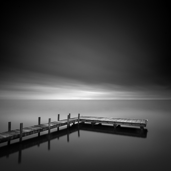 Photograph Leon Leijdekkers Dark Jetty on One Eyeland