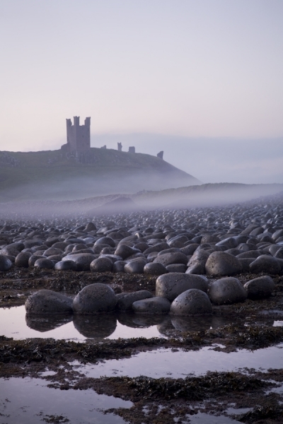 Photograph Fran Halsall Dunstanburgh Castle on One Eyeland