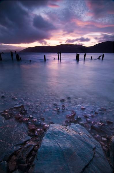 Photograph Glen Campbell Dusk On Loch Ness on One Eyeland