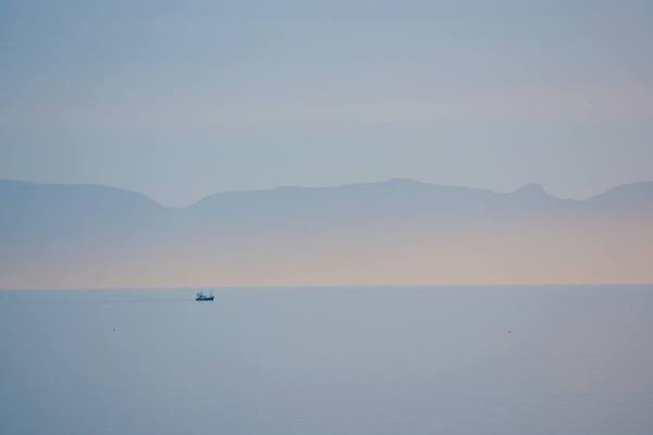Photograph Tom Baker Fishing Boat on One Eyeland